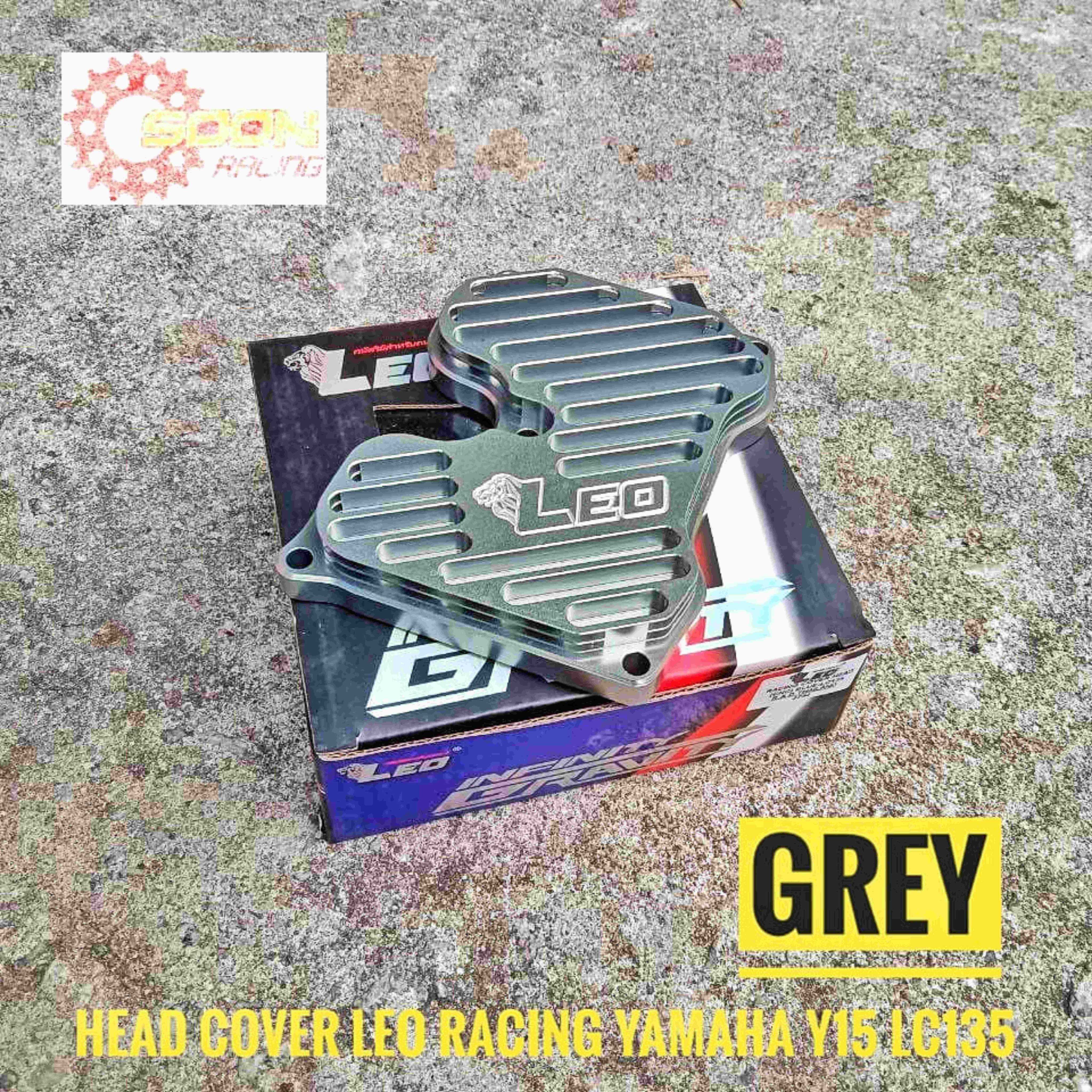 LEO LC Y15 RACING HEAD COVER CNC ESR LEO RACING THAILAND YAMAHA Y15ZR ...