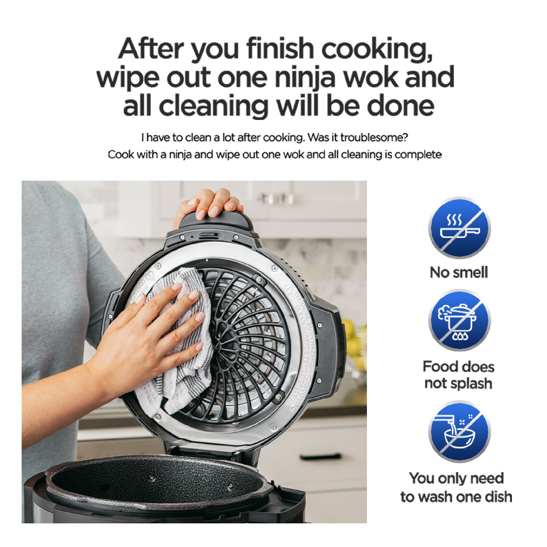 Ninja Foodi 8 in 1 Multi cooker in one pot, Broil, Dehydrate, Slow