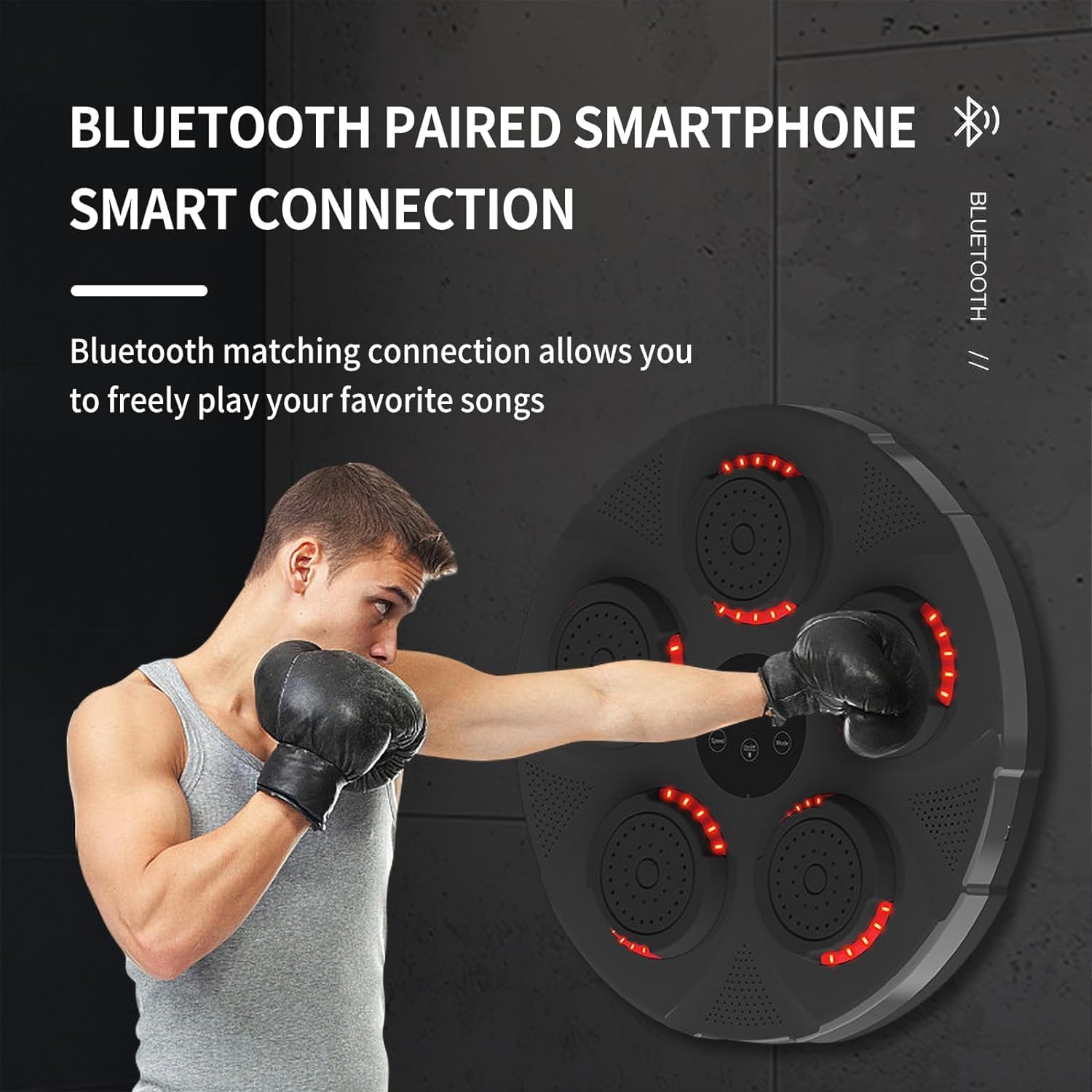 Music Boxing Machine Boxing Wall Target Smart Boxing Machine Music ...