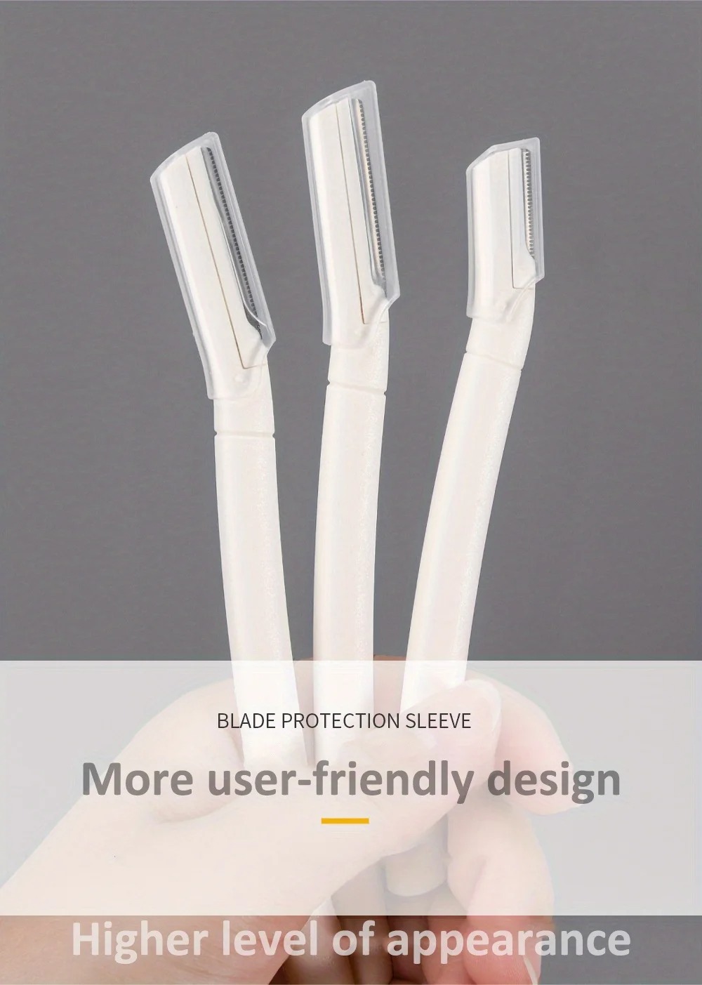 Anti-Scratch Face Trimmer Shaving Razor Eyebrow Sharpener Eyebrow Razor ...