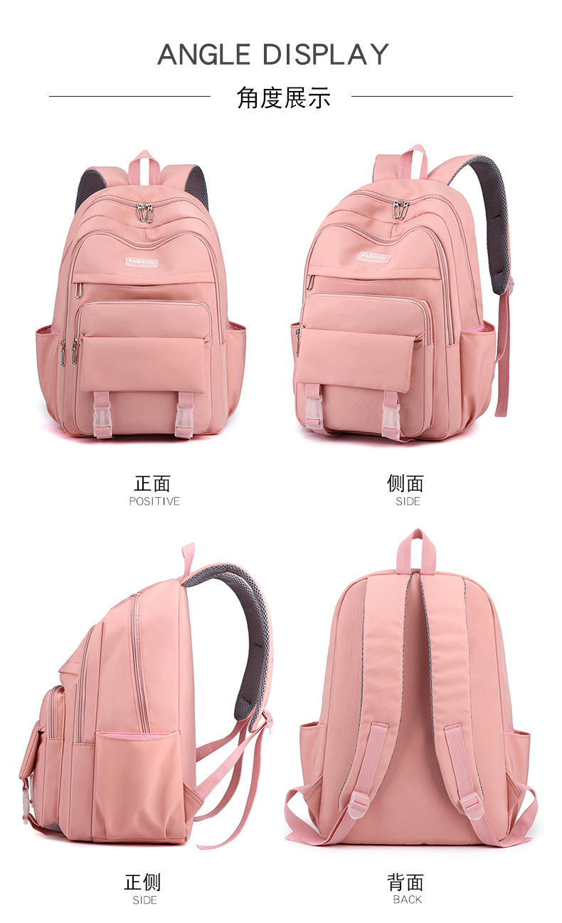 (B761) 46cm Beg Galas Backpack Lelaki Beg Sekolah Menengah Beg Sekolah ...