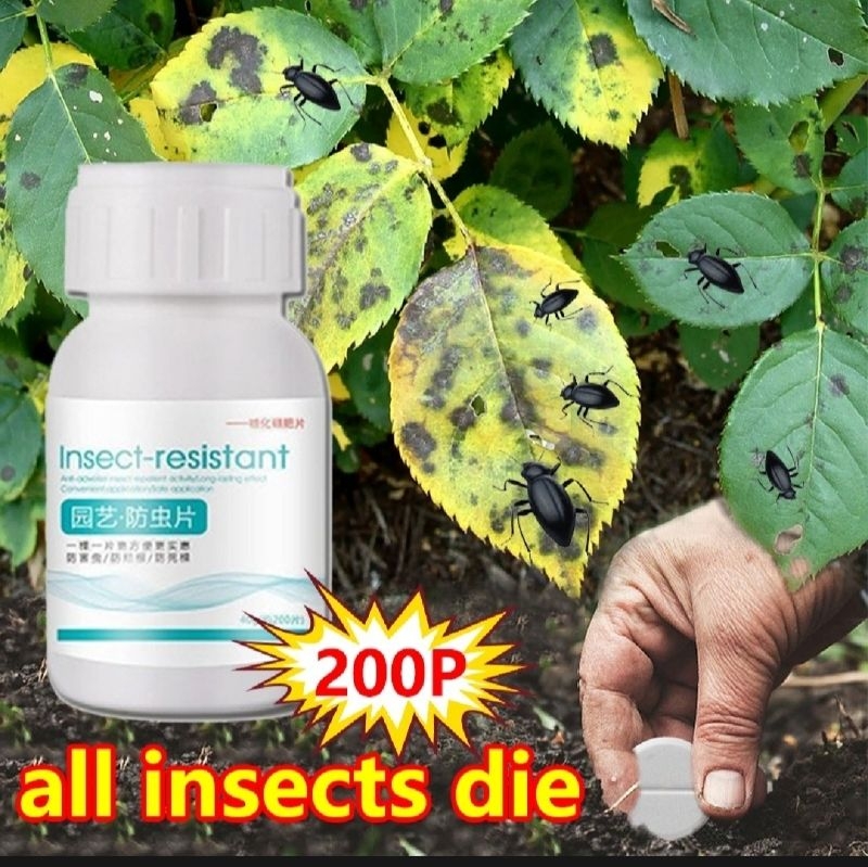 Gardening Insect Resistant 200 Tablets | Shopee Malaysia