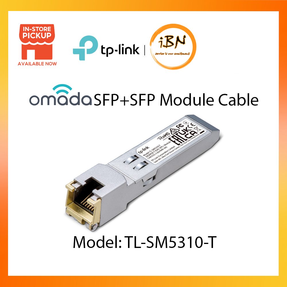 TP-Link TL-SM5310-T 10G BASE-T RJ45 SFP+ Module @ IBN | Shopee Malaysia