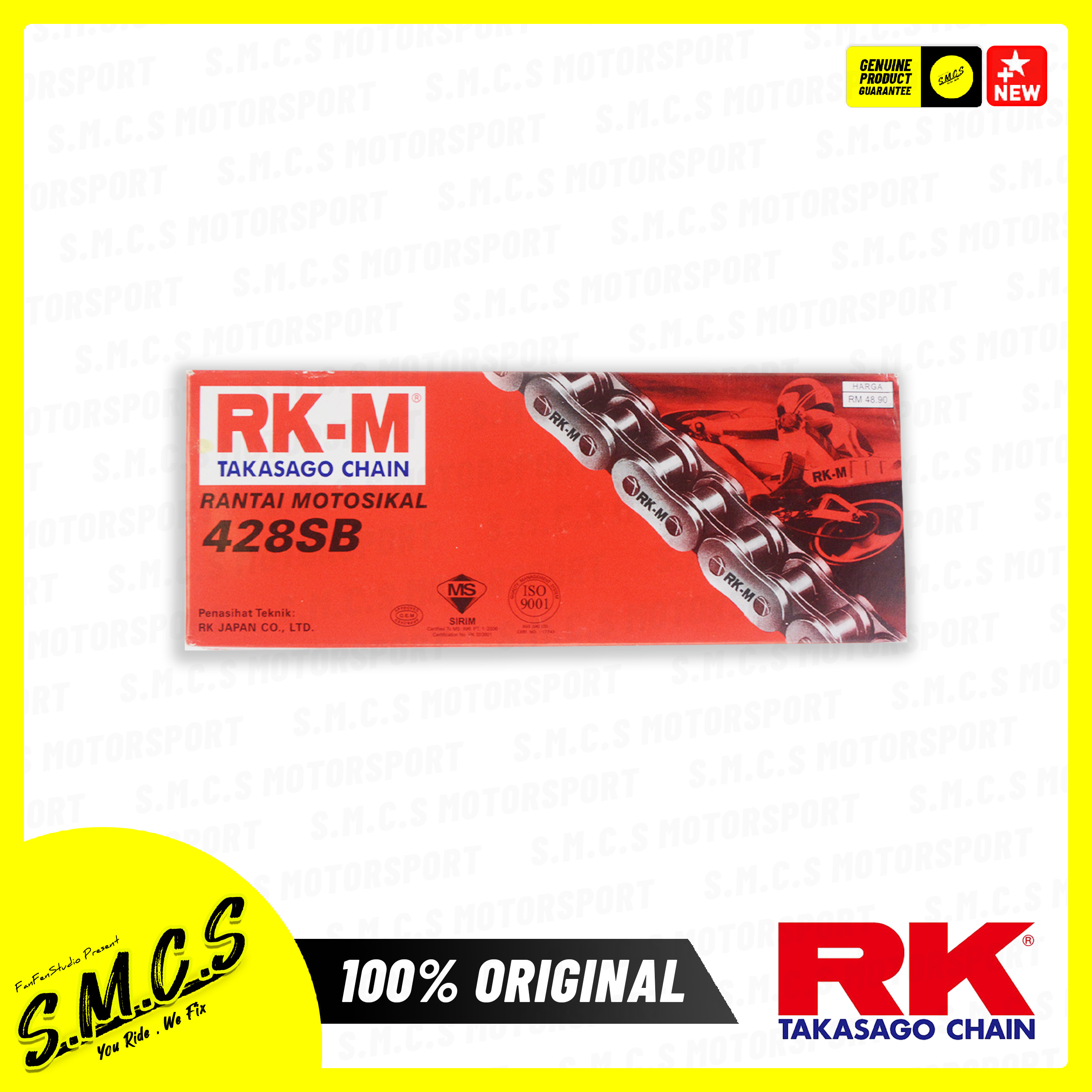 RKM SPROCKET LAGENDA 115 [𝟭𝗦𝗘𝗧] Rantai Motor Yamaha SRL 115 [𝟭𝟬𝟬 ...