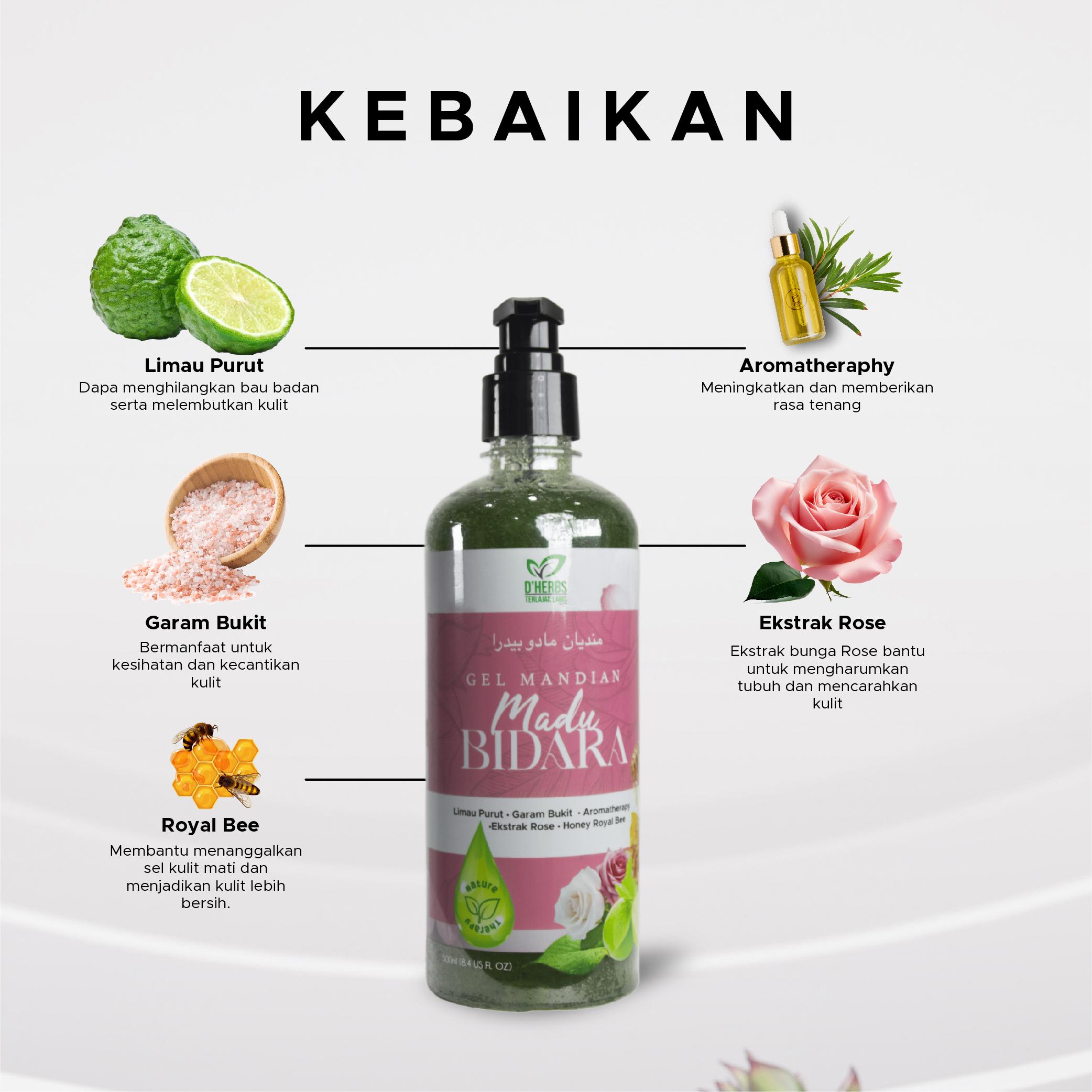 SET MANDIAN DHERBS SET JIMAT PROMO (FREE 1 BATH LOOFAH) Shopee Malaysia