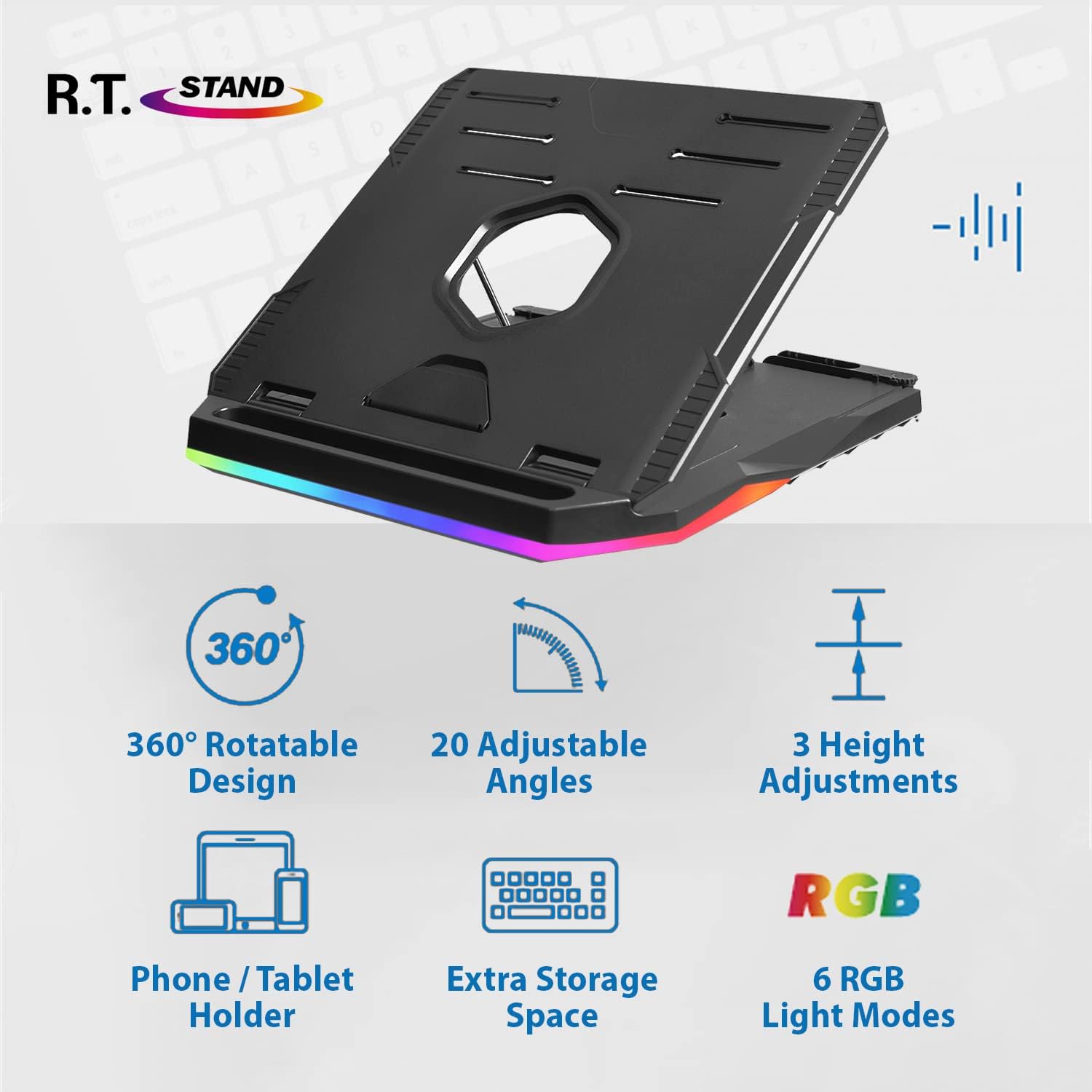 Enermax R.T.STAND RGB Multifunctional Laptop Stand - ELS001 | Shopee ...