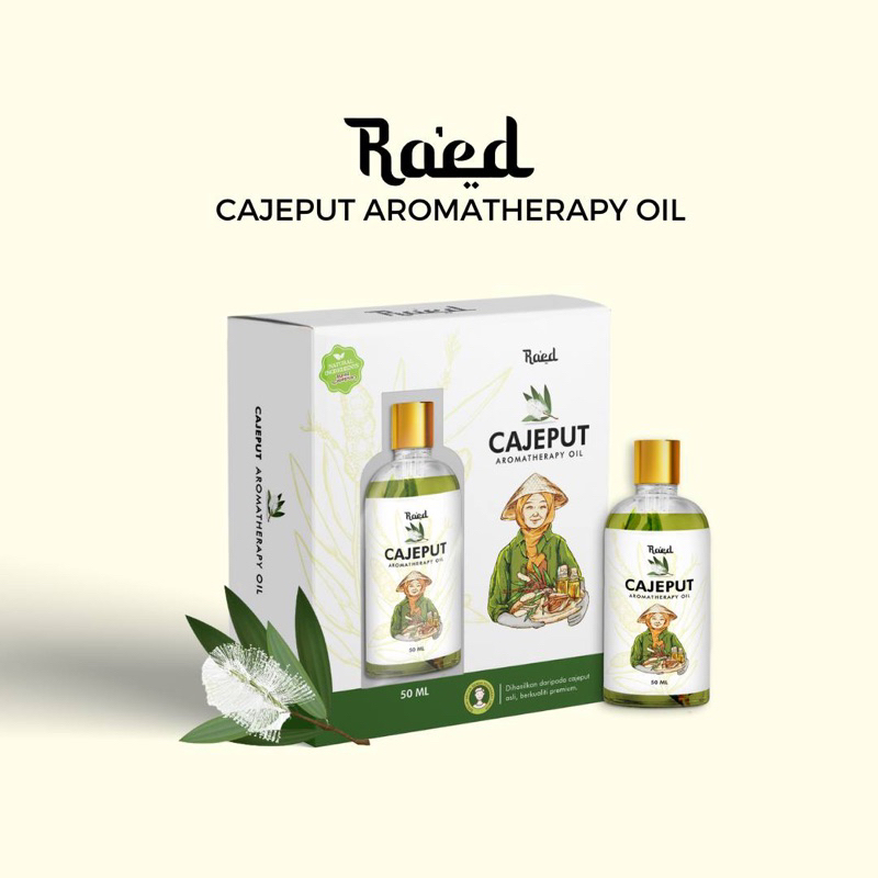 RAED Minyak Cajeput Aromatherapy Oil Herba Natural (50ml) | Shopee Malaysia