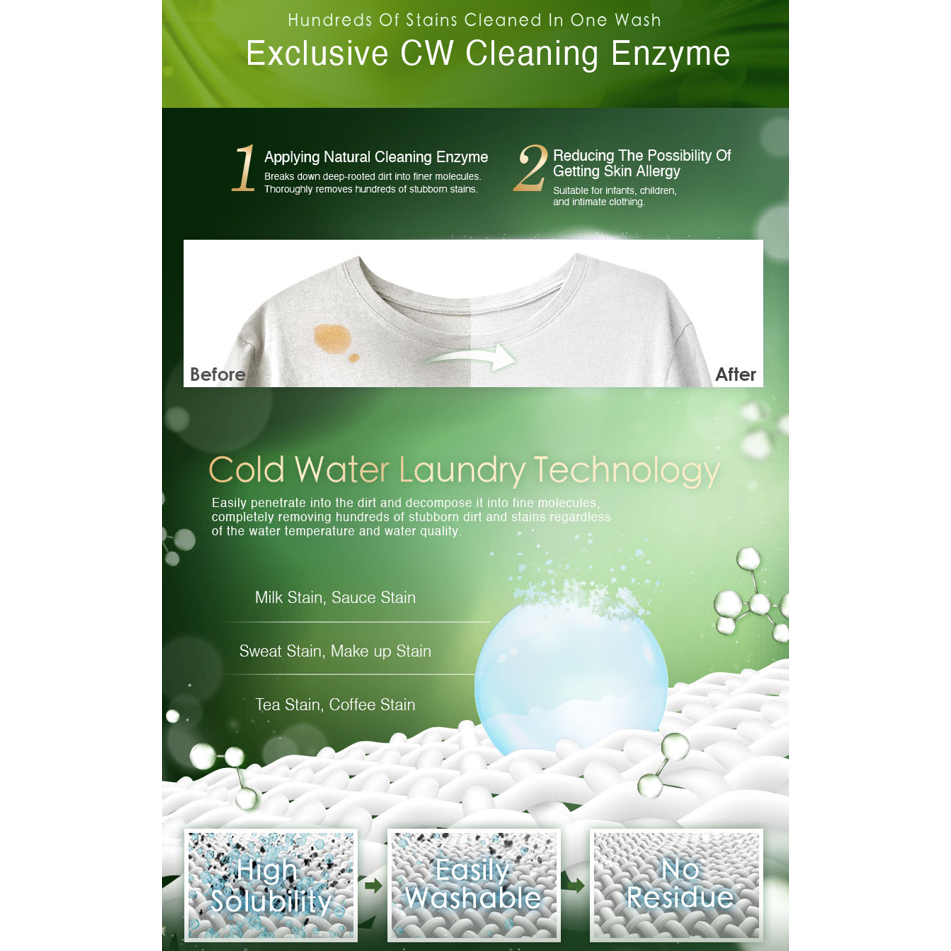 Prosi indoor drying perfumed laundry detergent freesia english pear