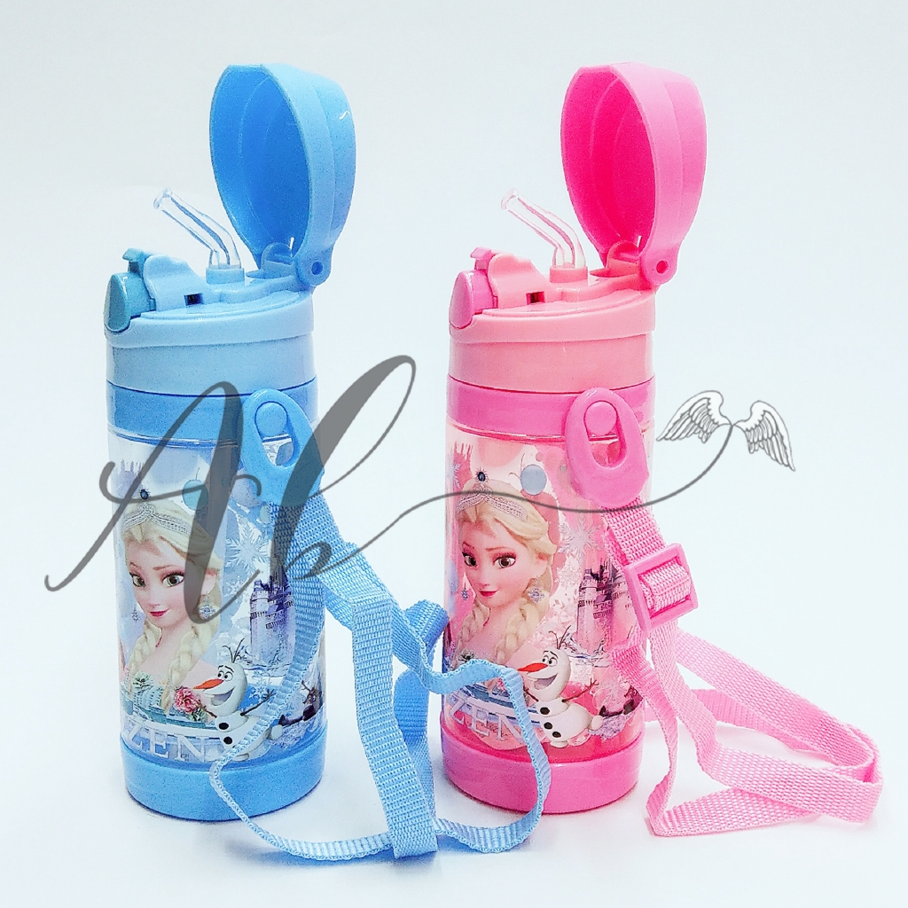 Angel Baby Kids Frozen Elsa Anna Water Bottle 450ML 600ML | Shopee Malaysia
