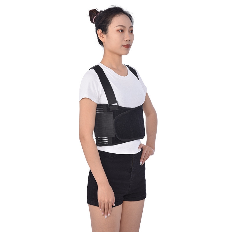 Chest Support Brace Dislocated Ribs Fixation Strap Adjustable Back ...