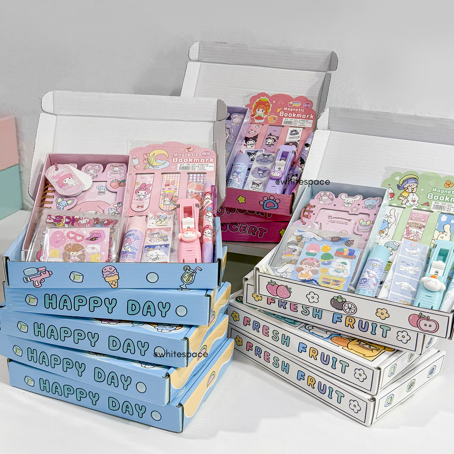 Whitespace Cute Kids Stationery Surprise Gift Box Mini Notebook Set ...