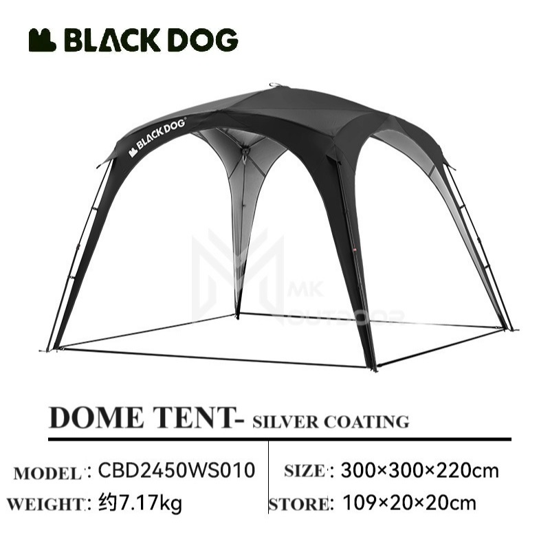 Blackdog auto dome tent canopy waterproof quick open dock tent camping