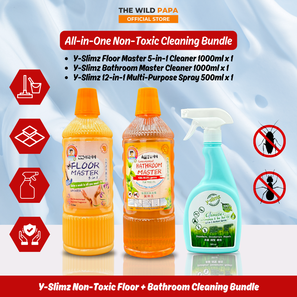 Y-Slimz Floor Master 5in1 Lavender Cleaner 1000ml (Natural Insect ...