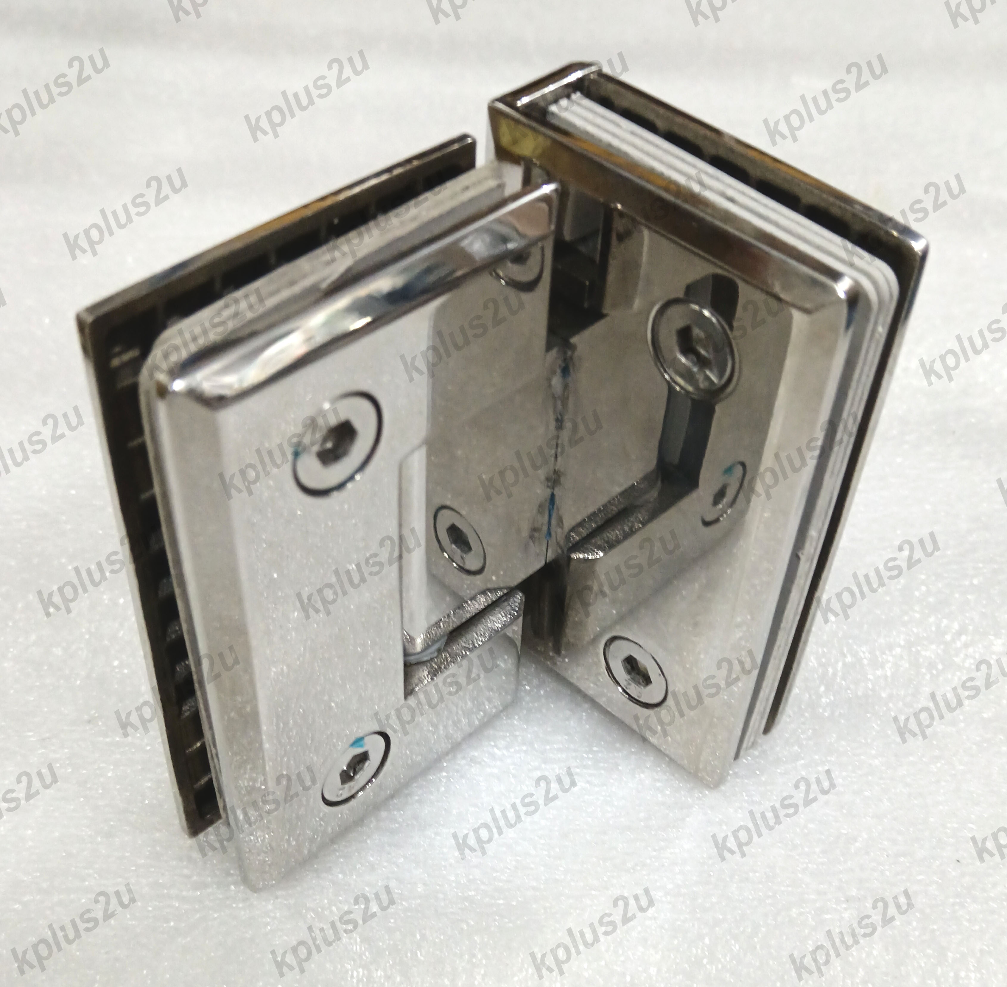 Shower Screen Door Hinge 90degree Stainless Steel SUS304 Glass attach ...