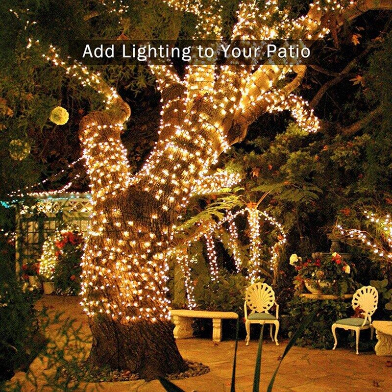 32M/22M/12M/7M Solar Lights LED Fairy String Lights Waterproof 8 ...