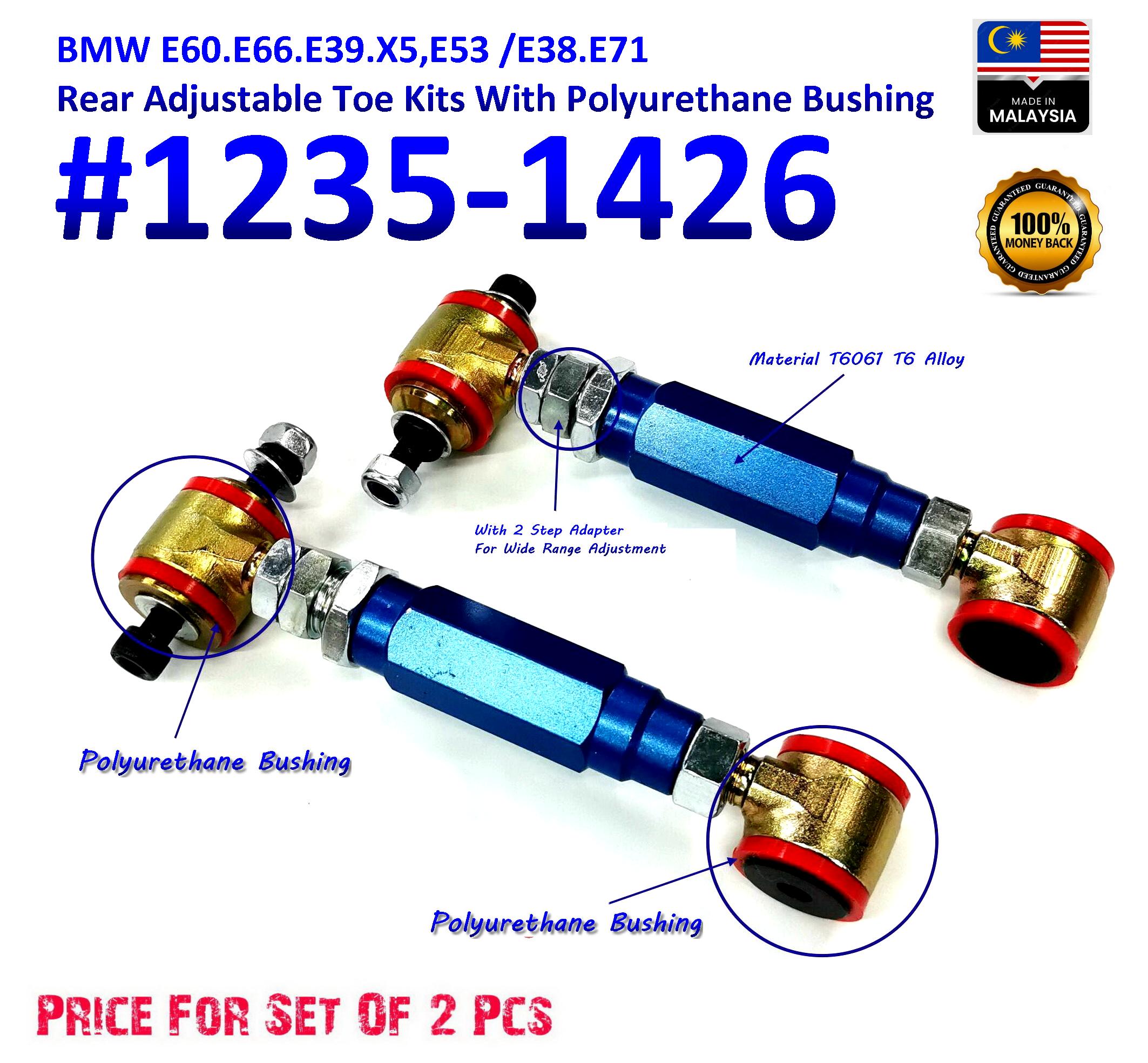 BMW E60.E61.E63.E64.E66.E39.X5,E53 /E38.X6.E71 Rear Adjustable Toe Kits ...