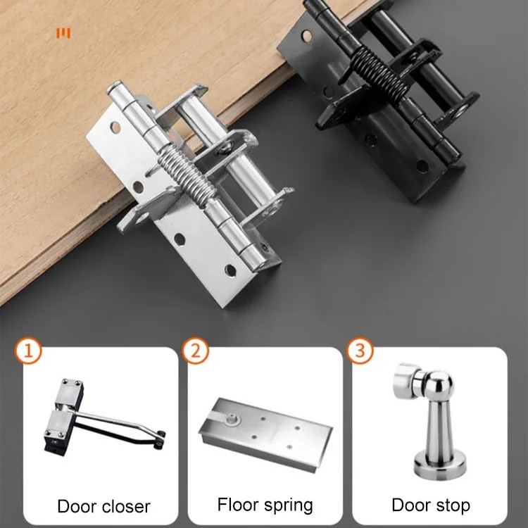 Automatic Self Closing Positioning Aluminum Alloy Spring Hinge Heavy ...