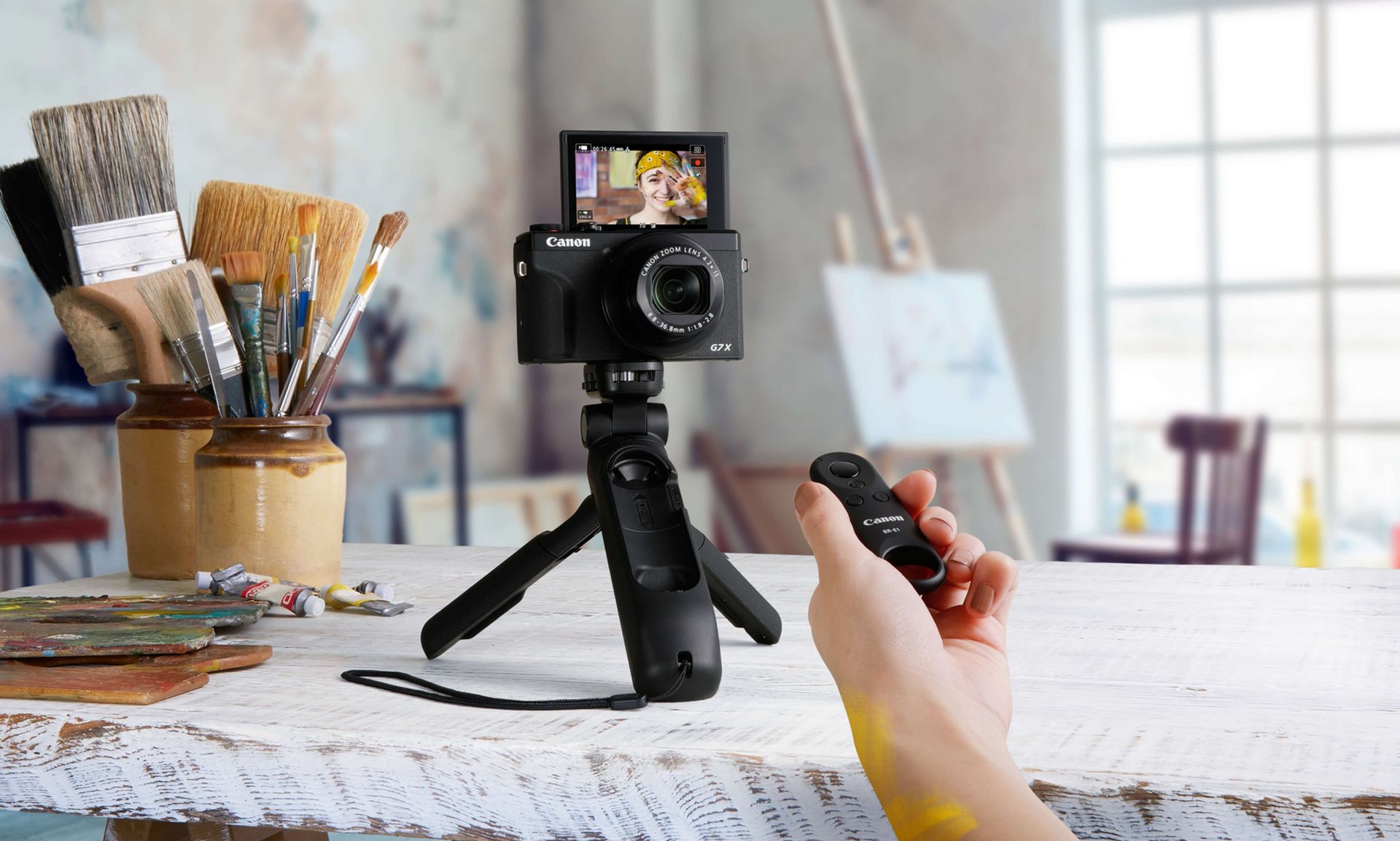 Canon Powershot G7x G7x Tripod Canon Powershot G7X III HG100TBR