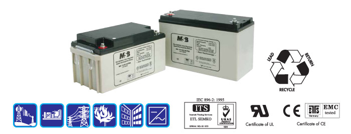 MSB 12V 100 Ah 100Ah SLA Suitable for Solar UPS Backup MS 12-100 MS12 ...