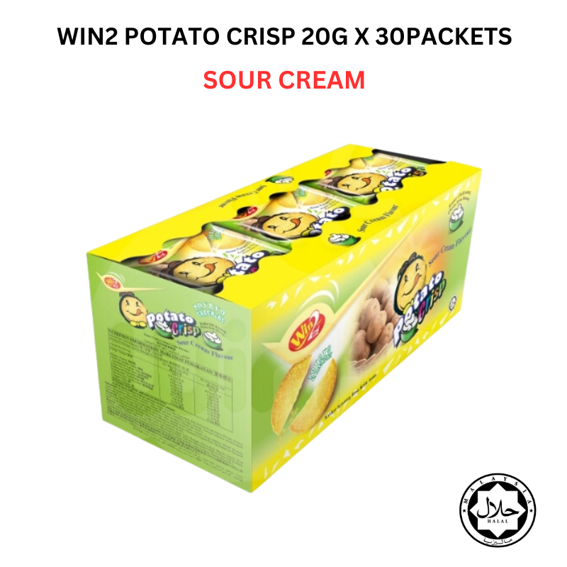WIN2 POTATO CRISP MIX FLAVOUR 20G X 30PACKS | Shopee Malaysia