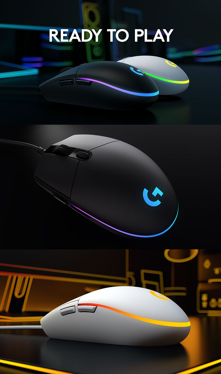 Logitech G102 2ND GEN LIGHTSYNC Gaming Mouse | Shopee Malaysia