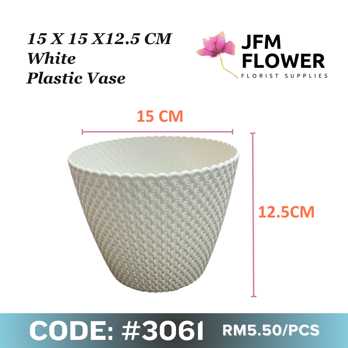 [RM5.00-RM12.00/PC] Plastic Vase Melamine Vase/Pasu Bunga Plastik ...