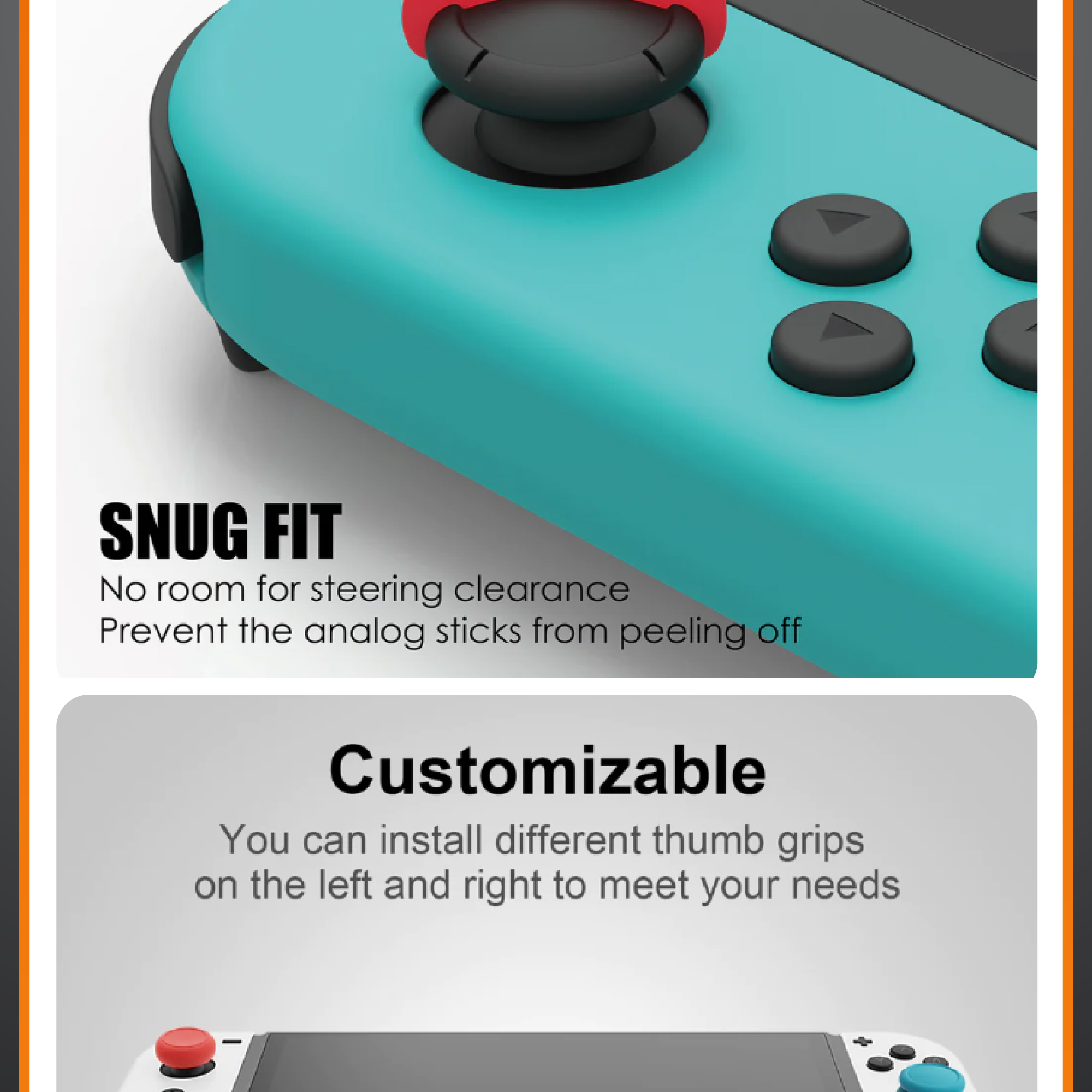 Skull & Co Nintendo Switch OLED V1 V2 Lite Console Joycon Silicone ...