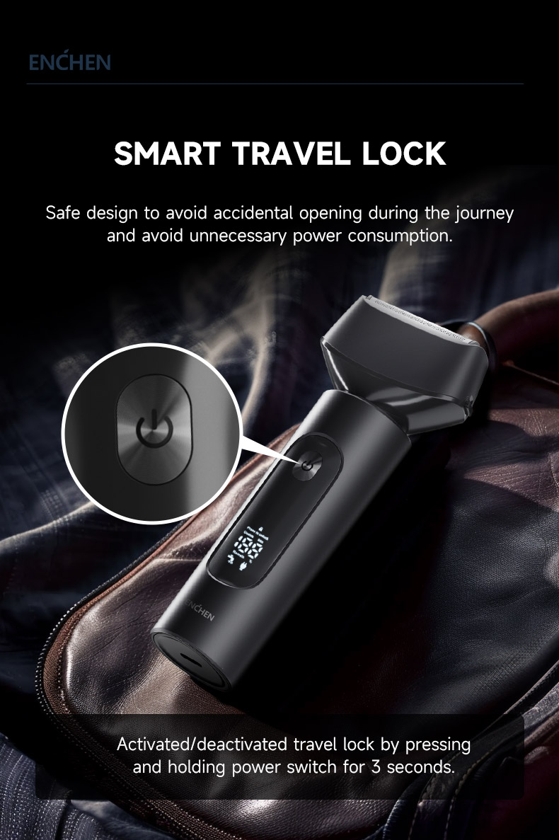 【NEW】Enchen MS001 Pencukur Elektrik Electric Shaver 3-Flex Heads 100% ...