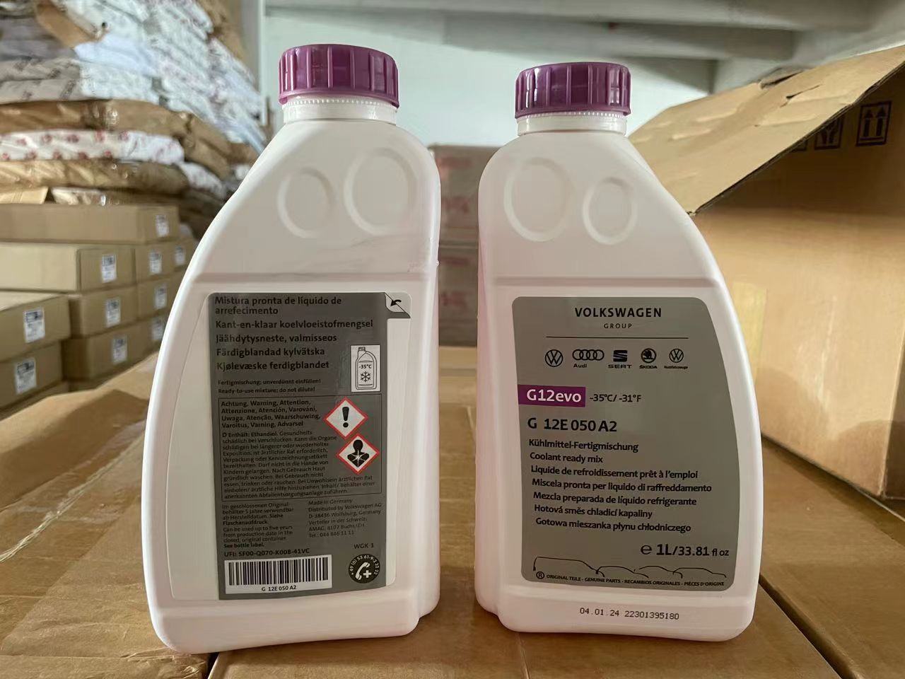 (NEW)100% ORIGINAL G12evo VOLKSWAGEN AUDI ANTIFREEZE COOLANT READY MIX ...