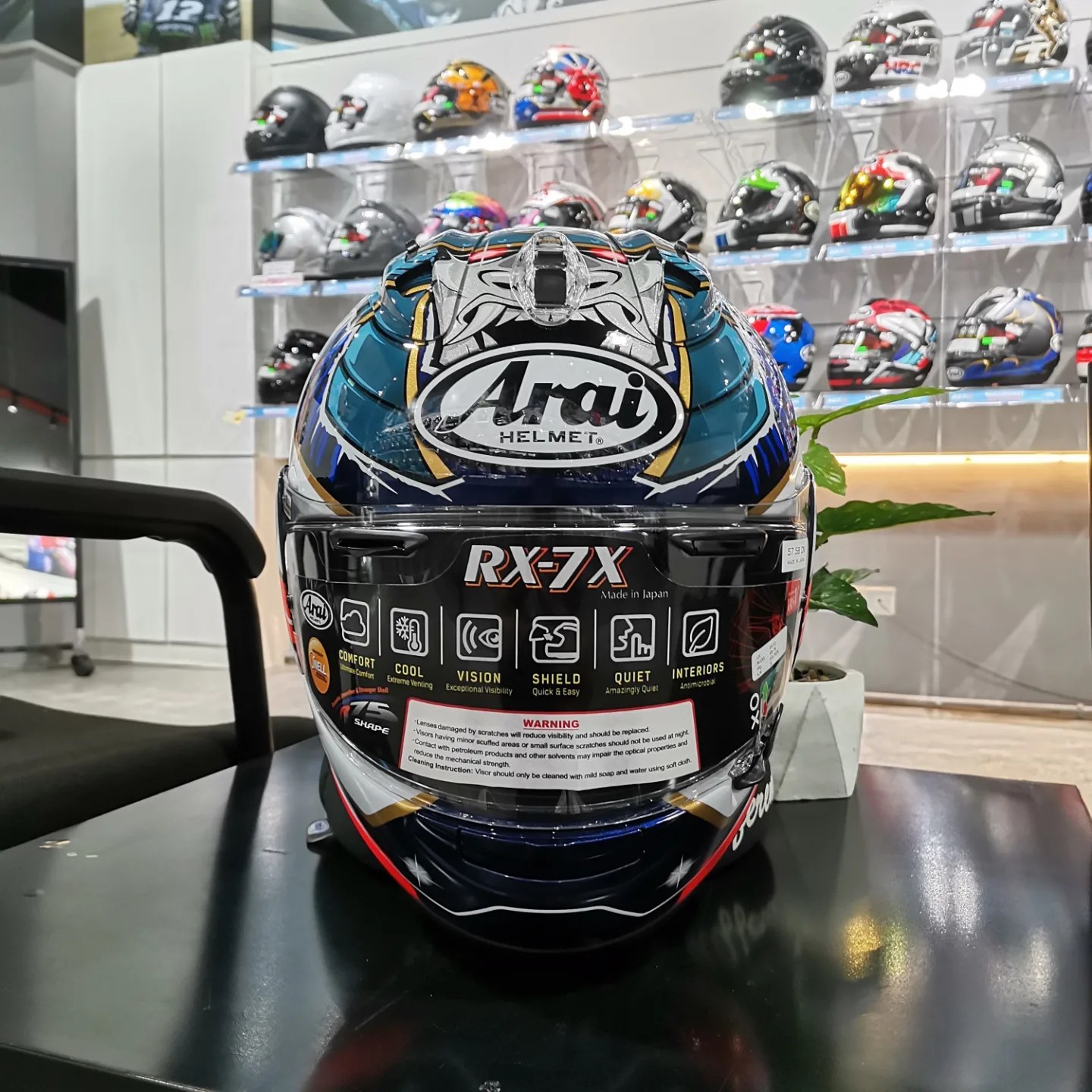 Arai RX7-X Pedrosa Shogun | Shopee Malaysia