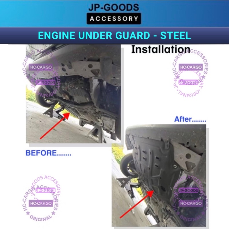 Honda Civic FE 2022 - 2024 Engine Under Guard Metal Steel Shield Lower ...