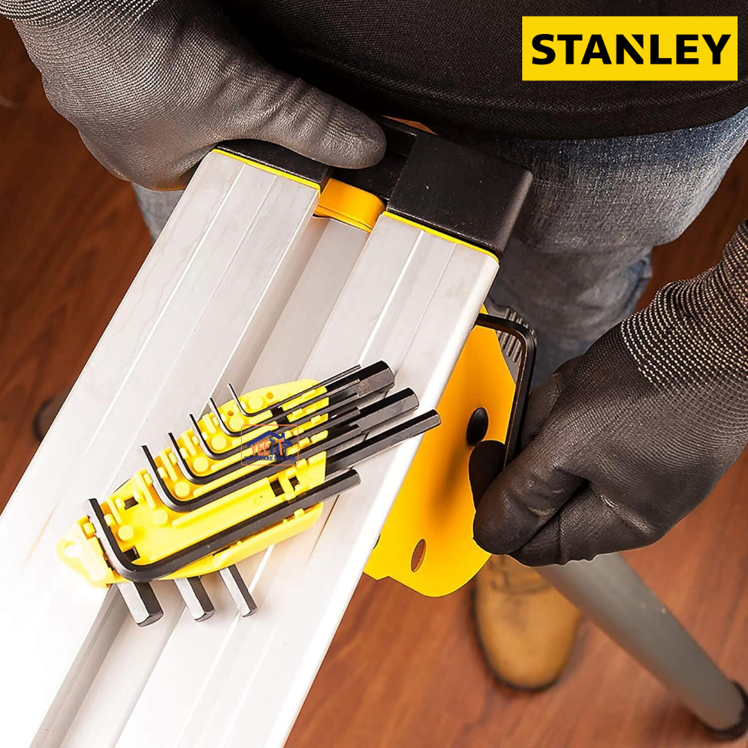[ STANLEY ] 69-253 Hex Key Set 10pcs (1.5-10MM) | Shopee Malaysia