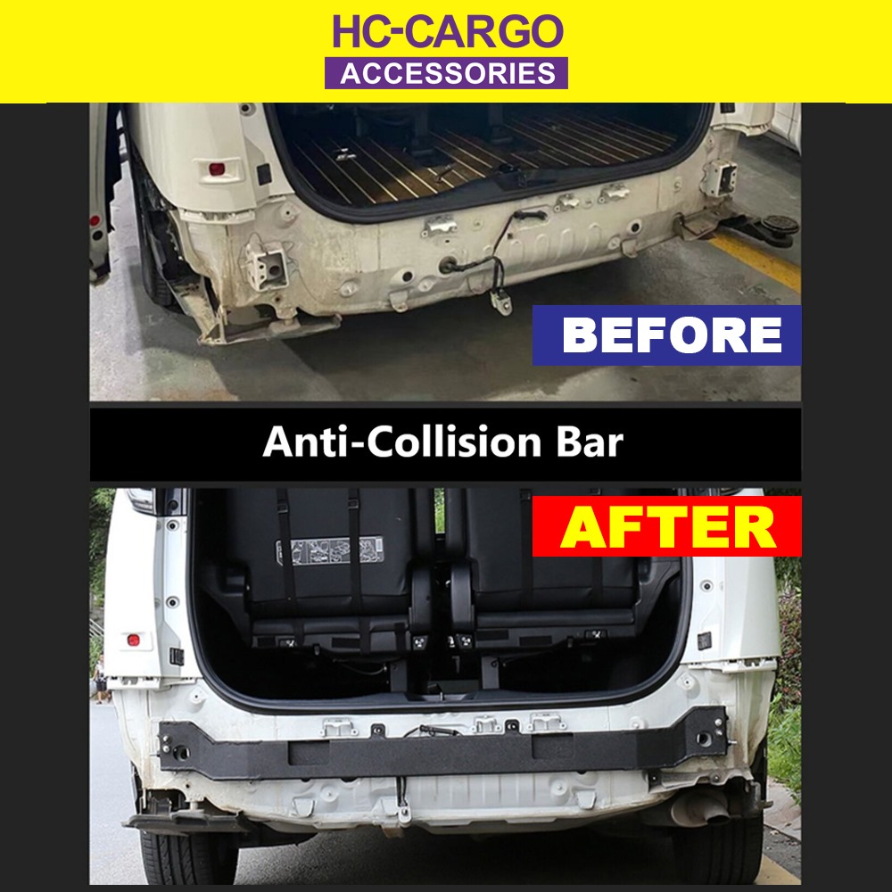 Toyota Alphard Vellfire AGH30 AntiCollision Bar Rear Safety Bar Anti