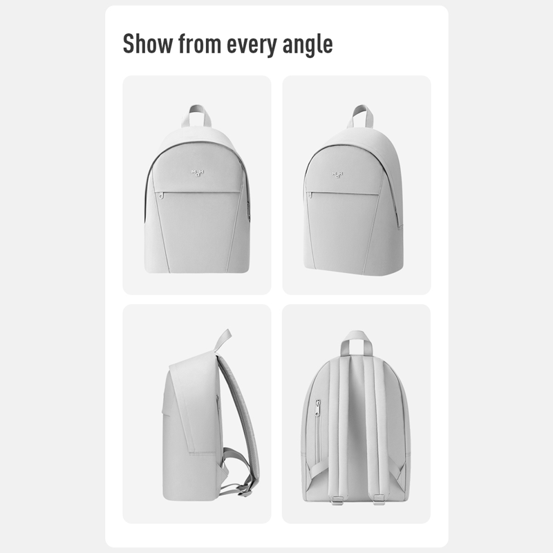 MAH Vital Urban Beg Sekolah Minimalis Beg Ransel Ringan dengan Petak ...