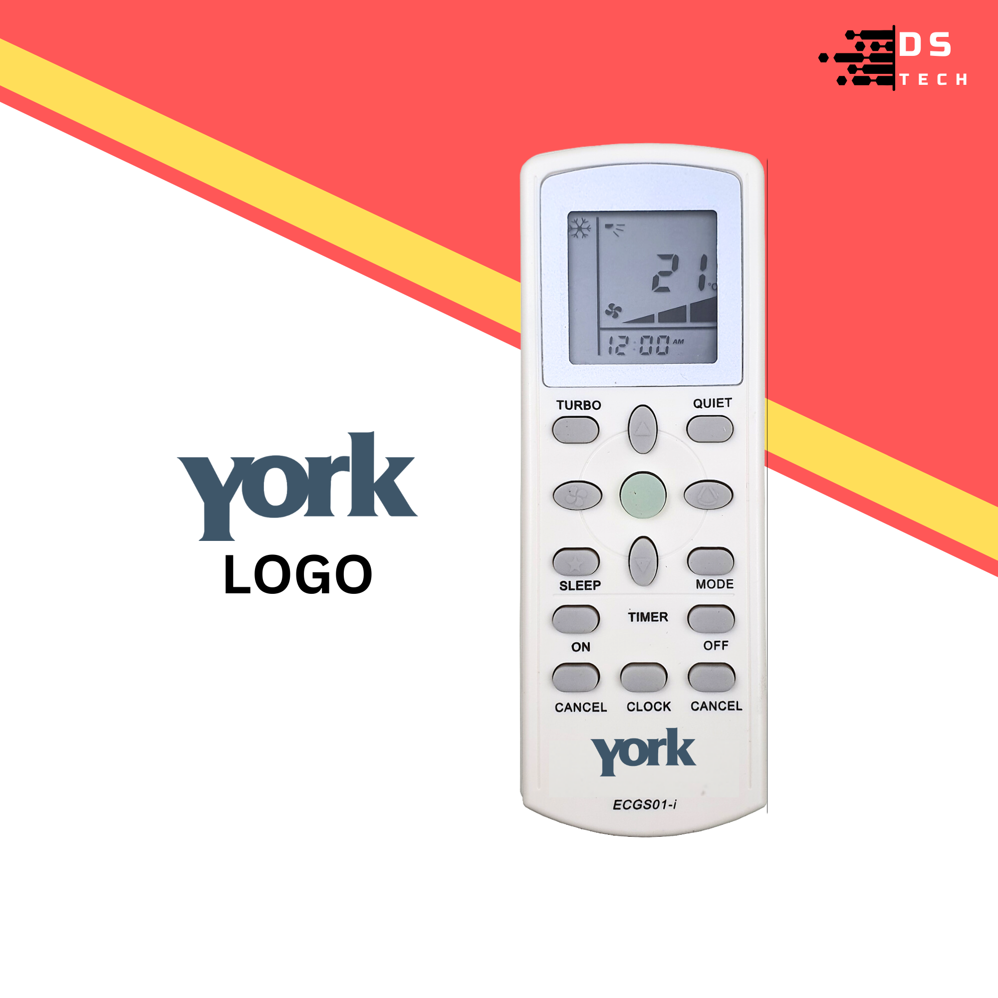 YORKi / DAIKINn / Acsoni Aircond Remote Control Replacement DGS01 ...