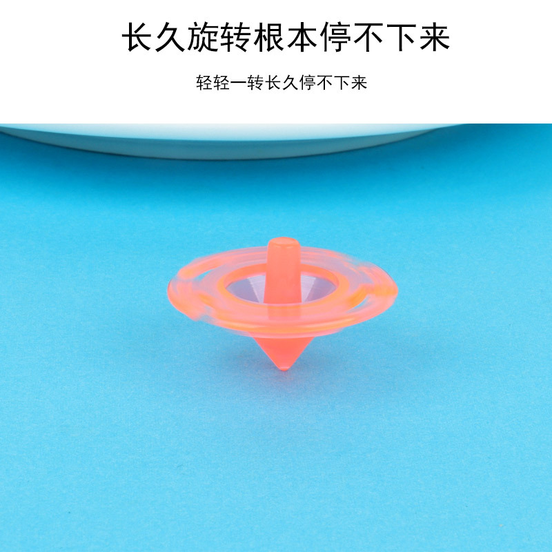 Kids Lace Spinning Top Toys Plastic Colorful Fidget Spinner Montessori ...