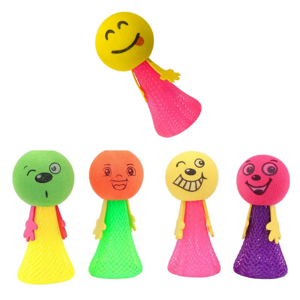 Bouncing Elf Kids Toy Creative Novelty Tricky Led Bounce Doll Jumping ...