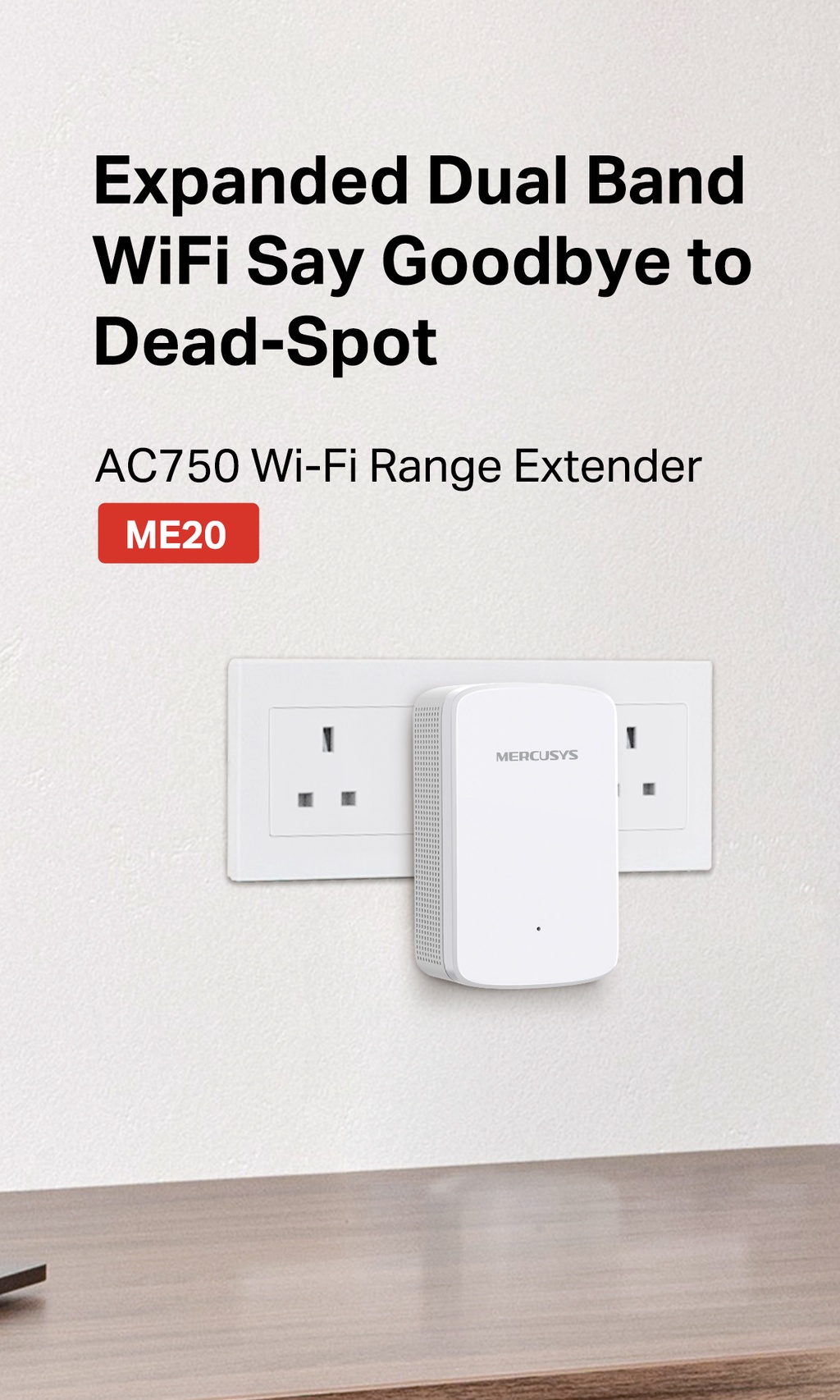 Mercusys By TP-Link ME20 AC750 Dual Band 5GHz+2.4GHz/ME10 300 ...