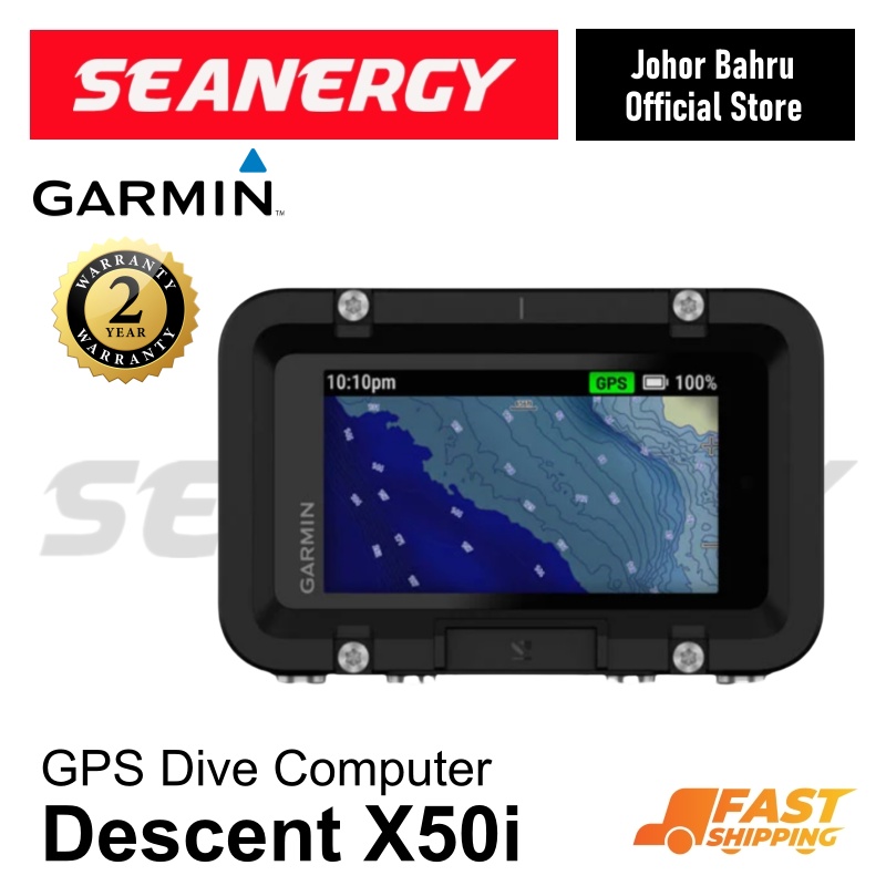 GARMIN Descent X50i Premium GPS Dive Computer Scuba Diving Tech Dive ...