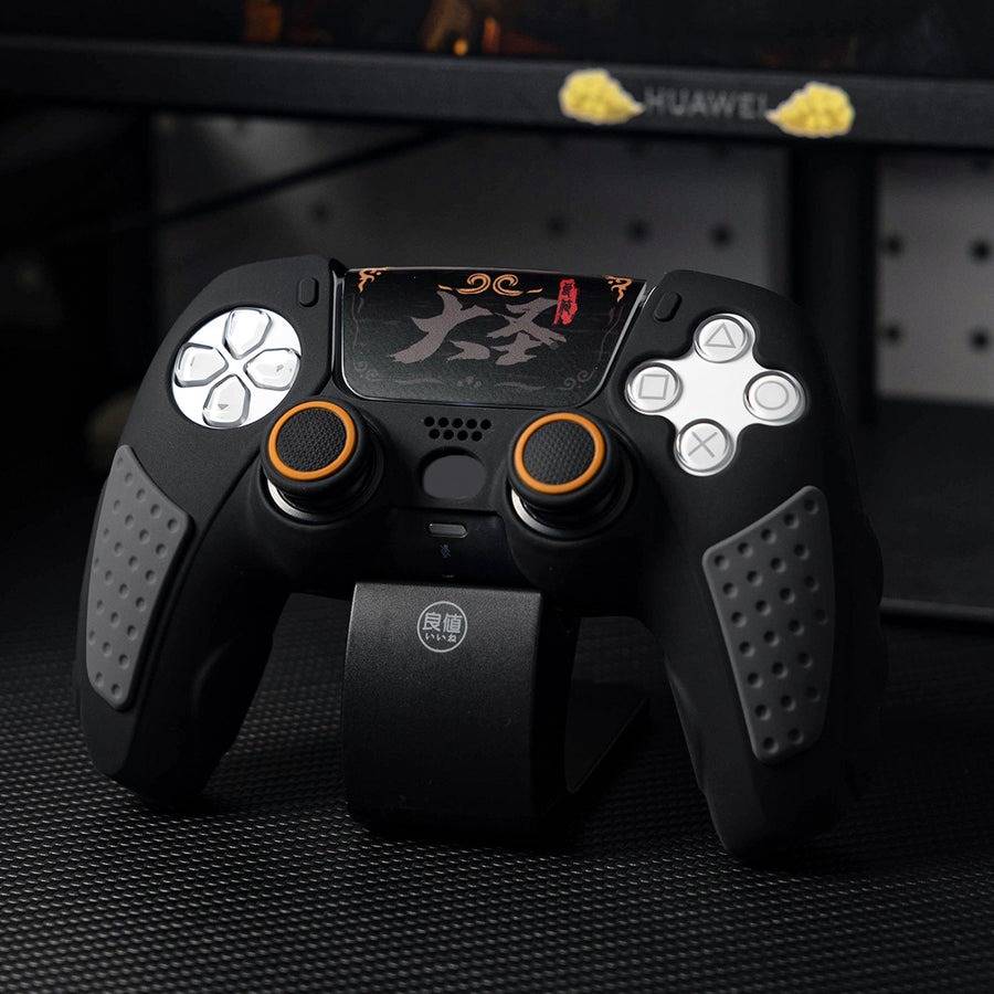 PS5 IINE BLACKMYTH Wukong 4 IN 1 - DS5 Controller SILICON PROTECTIVE ...