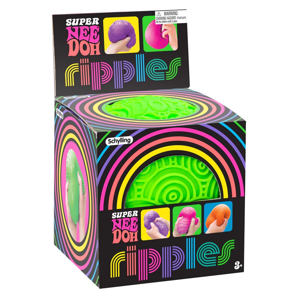 NeeDoh Super Ripples Supersized Textured NeeDoh Calming Destress Stress ...