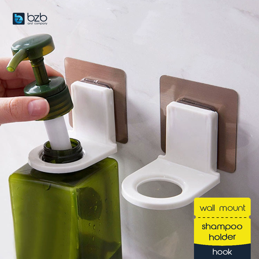Shampoo Bottle Rack Liquid Soap Holder Gel Sanitizer Hook Hanging ...