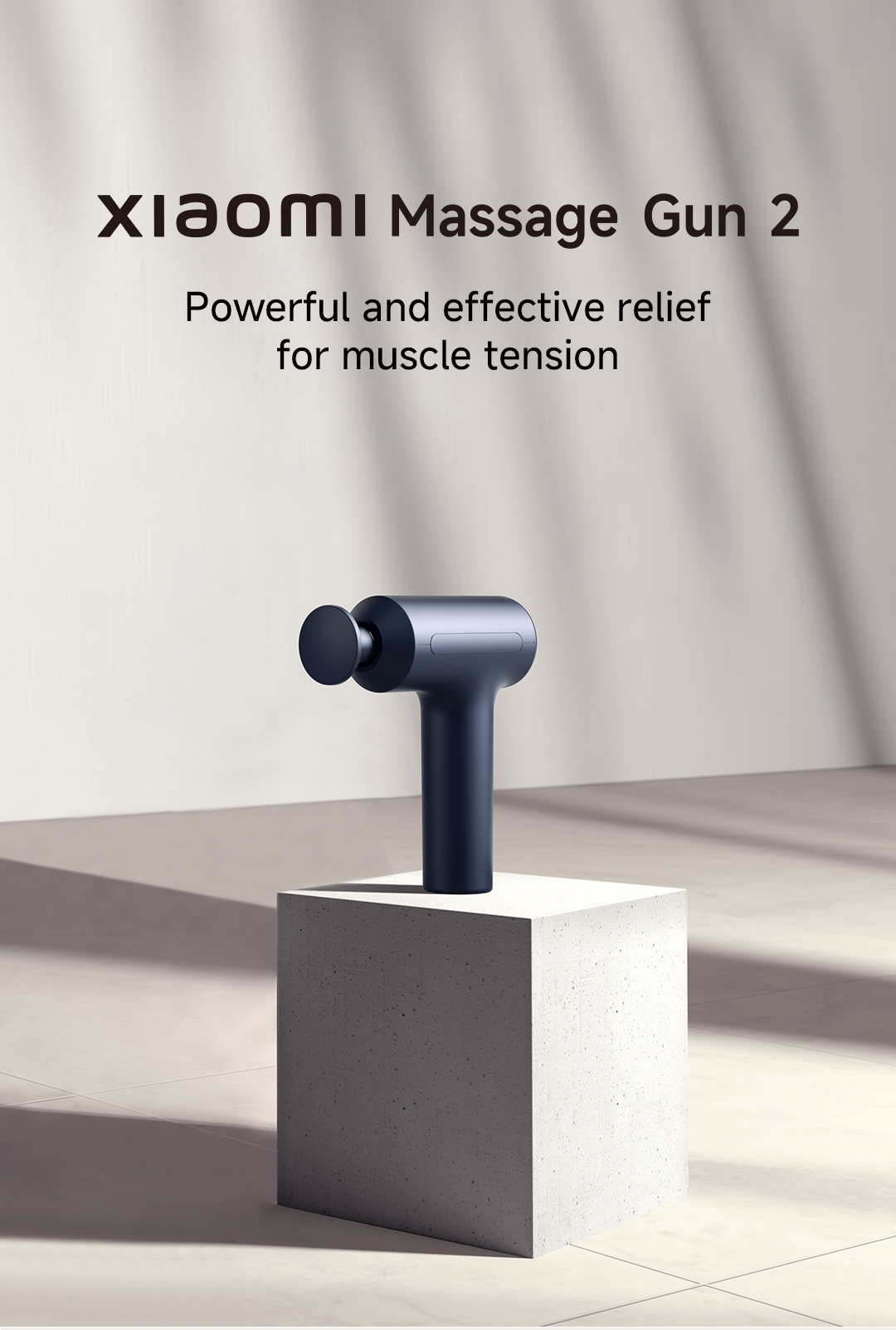 Xiaomi Massage Gun 2 extra-long battery life for use | Shopee Malaysia