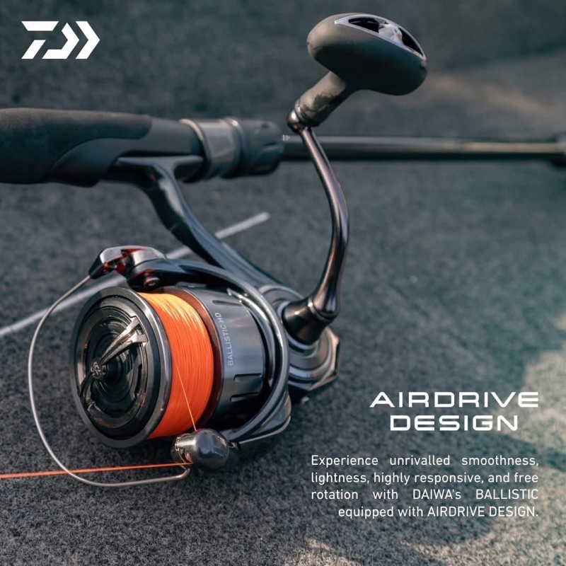 Moulinet De Pêche DAIWA BALISTIC HD LT 5000D-CXH-ARK - Robustesse Et Légèreté - Neuf En Boîte
