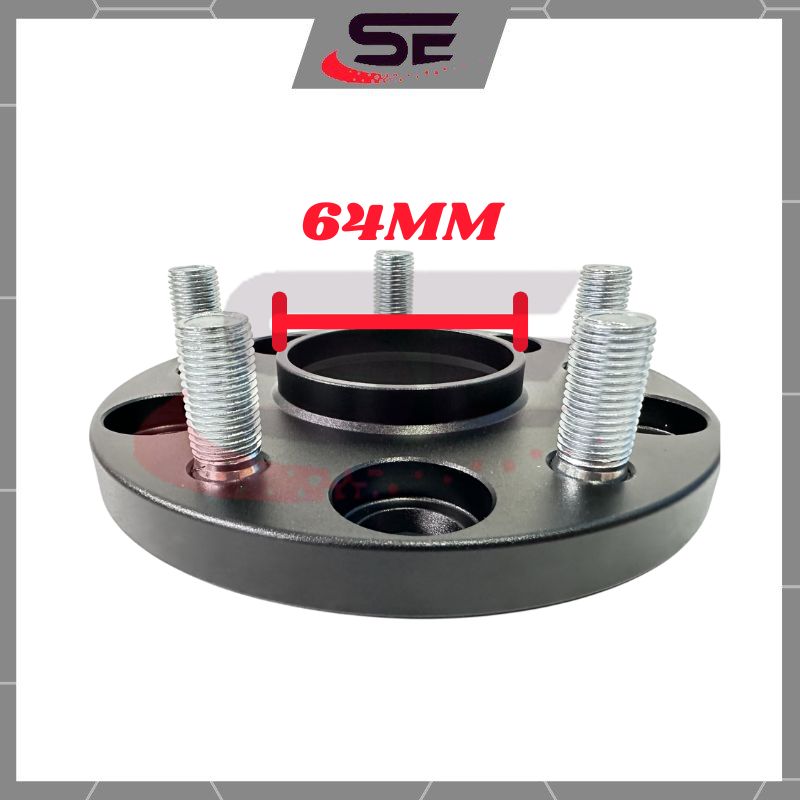 BLOXSPORT 2pcs 30mm 5x114.3 Hubcentric Wheel Spacers | 64.1mm Hub fit for Accord CRV Integra