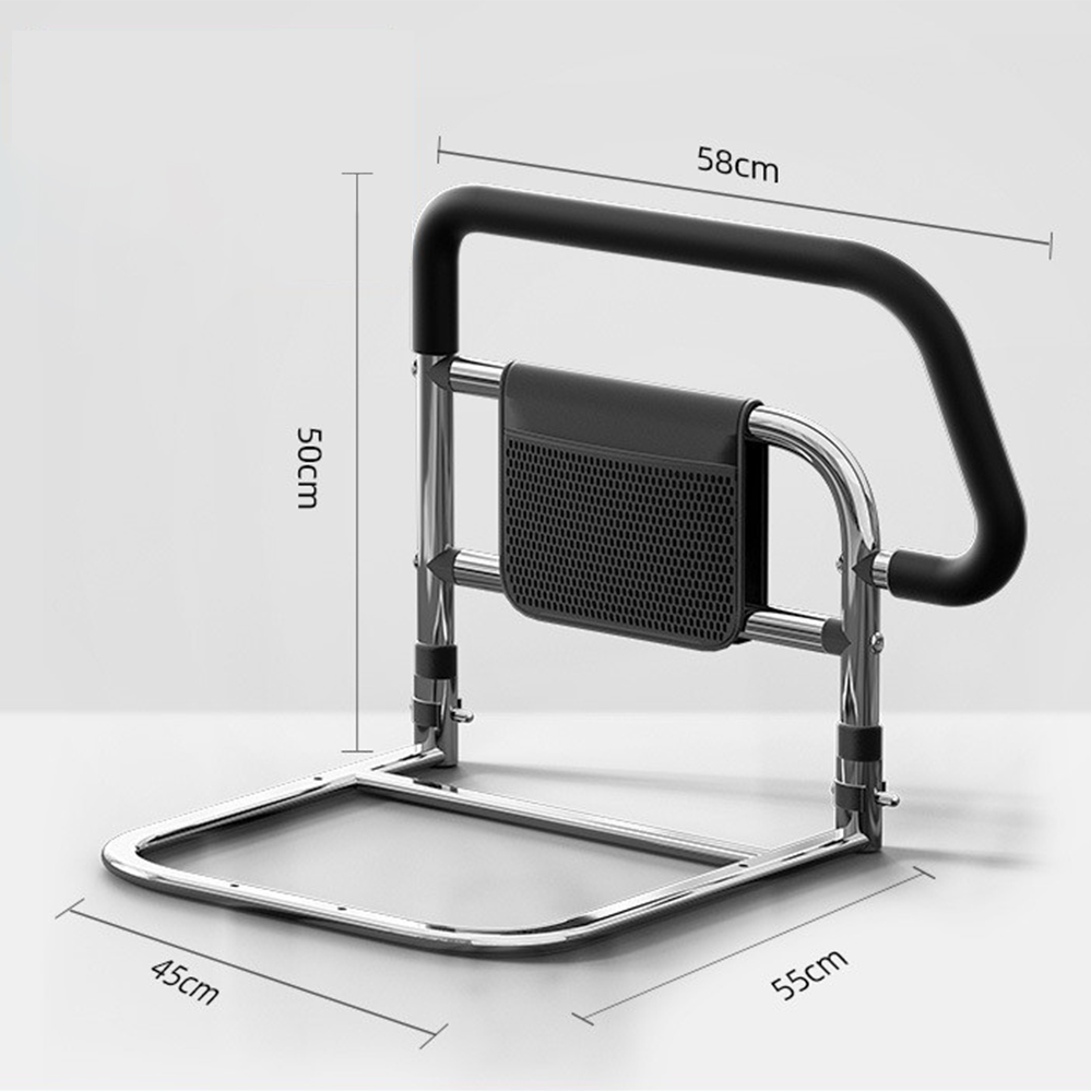 Bed Guard Rail Safety Handle For Leg Disability People Get Up Assistive ...