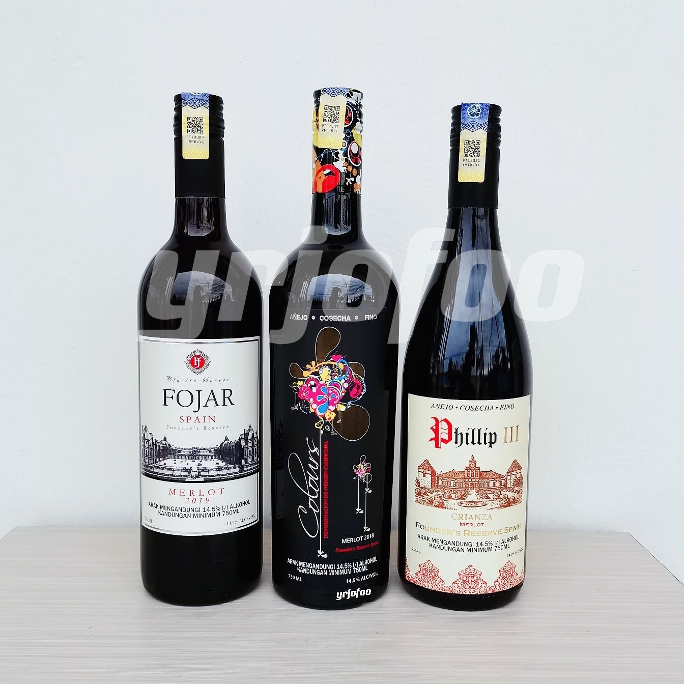 Red Wine : T3 Bottle Package (Merlot) 750ML | Shopee Malaysia