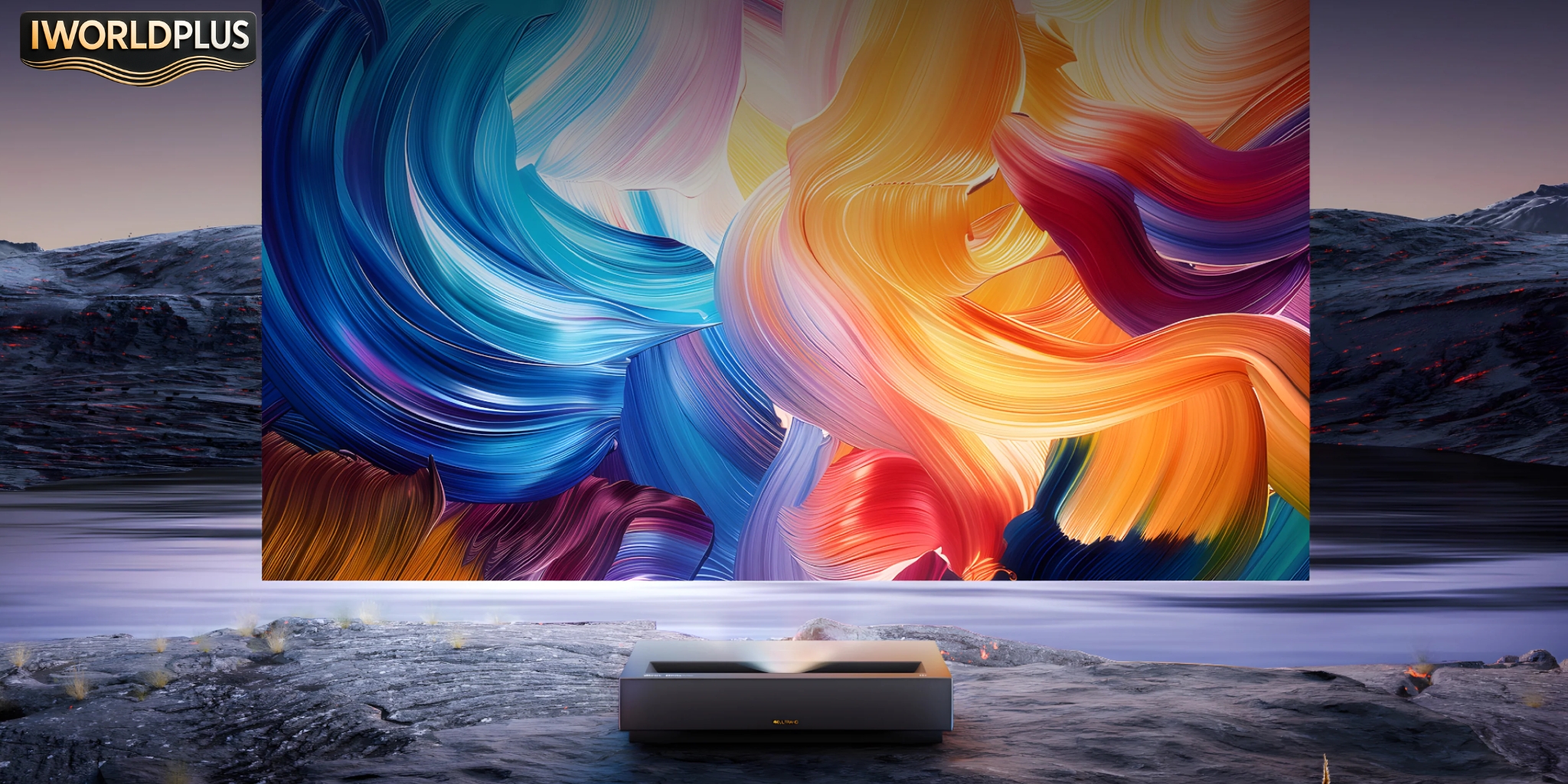 Formovie Cinema Edge 4K UST Laser Projector Featuring Google TV with ...