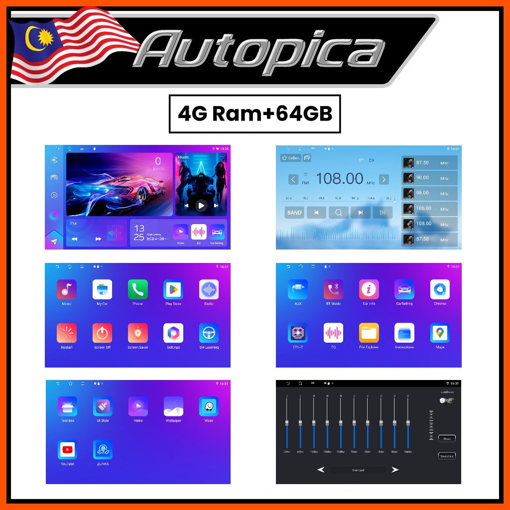 Toyota Innova '04-10 8163 / RK100 / P15 Allwinner Quad Core 9