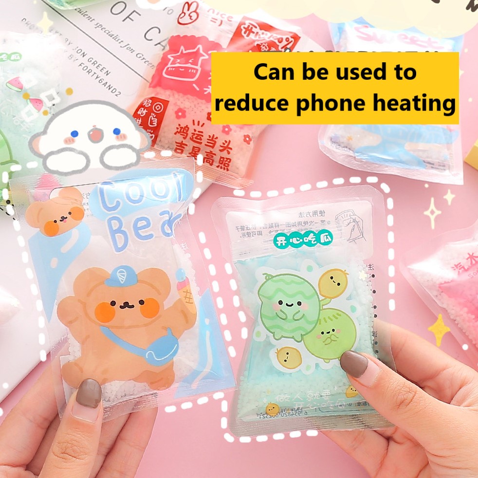 𝗝𝘀 𝗦𝗲𝗹𝗳𝗰𝗮𝗿𝗲 Mini Ice Pack Summer Cooling Cold Compress Child Baby Fever ...